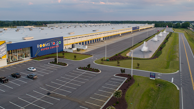 Rooms To Go Distribution Center The Site Group Raleigh